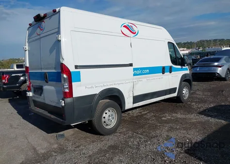 2019 Ram Promaster 2500 High Roof 136 Wb z USA, uszkodzony, nr VIN 3C6TRVCGZKE511718